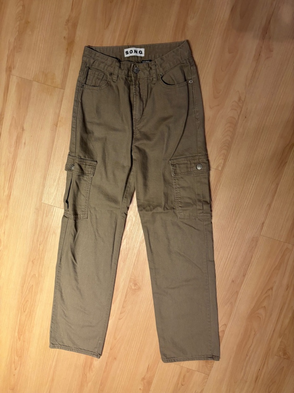 SONG High waisted Cargo Jeans
